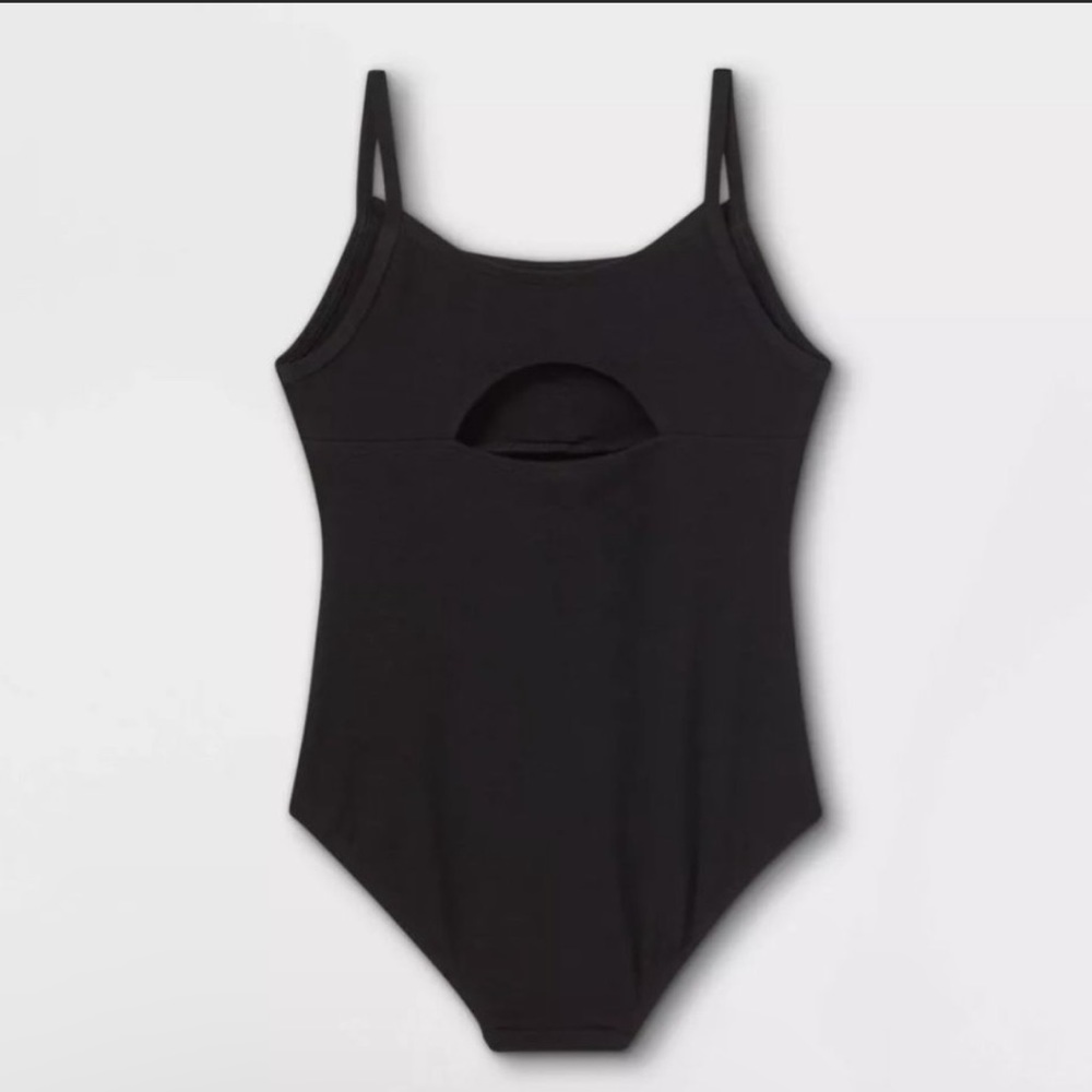 Cat & Jack Black Sleeveless Bodysuit XL - Picture 2 of 7